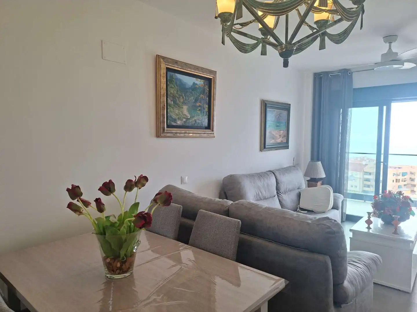 Living room of Flat for rent in Algarrobo Costa