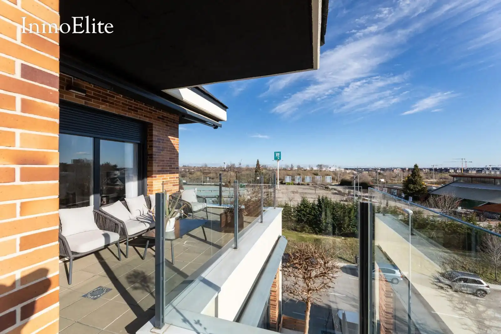 Terrasse von Dachboden zum Verkauf in Majadahonda mit Klimaanlage, Heizung und Parkett