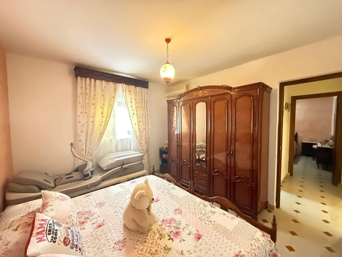 Schlafzimmer von Wohnung zum Verkauf in Villanueva de Algaidas mit Klimaanlage, Heizung und Terrasse