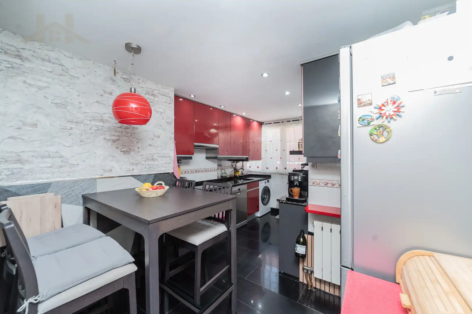 Kitchen of Flat for sale in Fuenlabrada  with Air Conditioner, Heating and Furnished