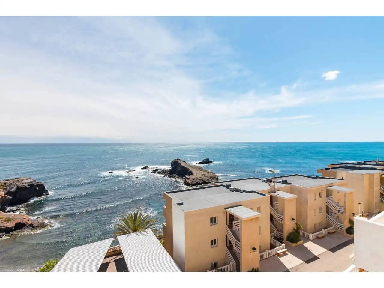 Exterior view of Flat for sale in Cartagena  with Air Conditioner, Terrace and Storage room