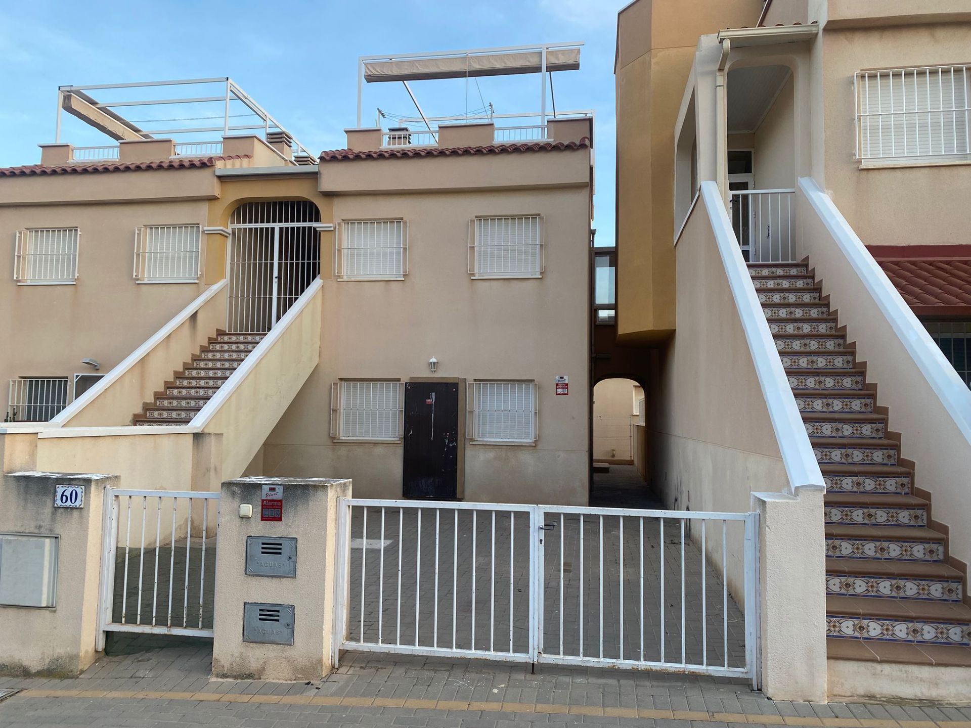 Vista exterior de Casa o xalet en venda en Mazarrón amb Jardí privat