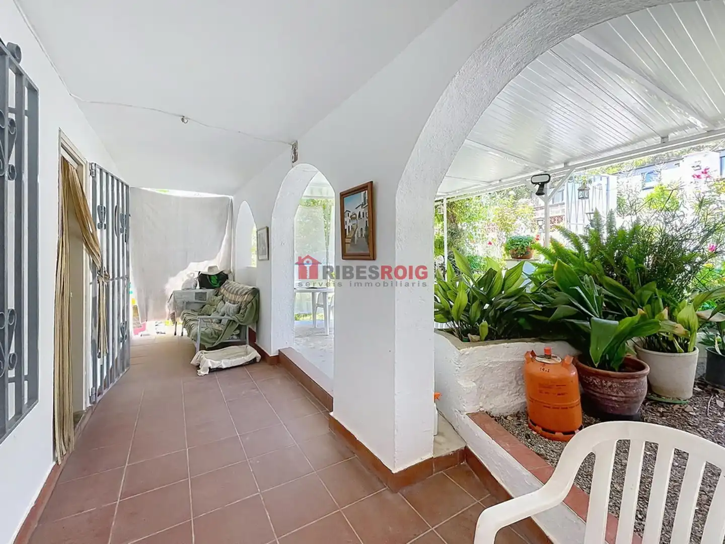 Garden of Houses for sale in Sant Pere de Ribes  with Heating, Private garden and Terrace