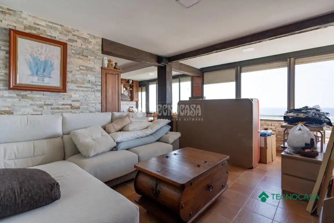 Living room of Flat for sale in Roquetas de Mar