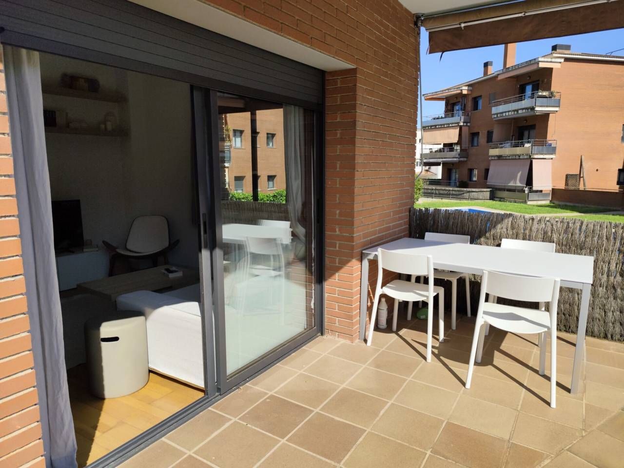 Terrace of Flat for sale in La Roca del Vallès  with Air Conditioner, Heating and Private garden
