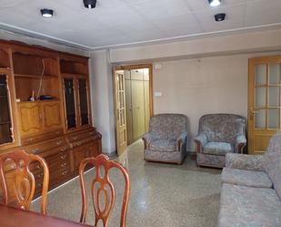 Living room of Flat for sale in  Valencia Capital  with Terrace and Balcony