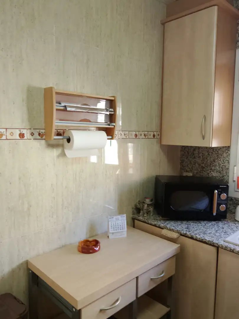 Kitchen of Flat for sale in Berga  with Heating, Furnished and Oven