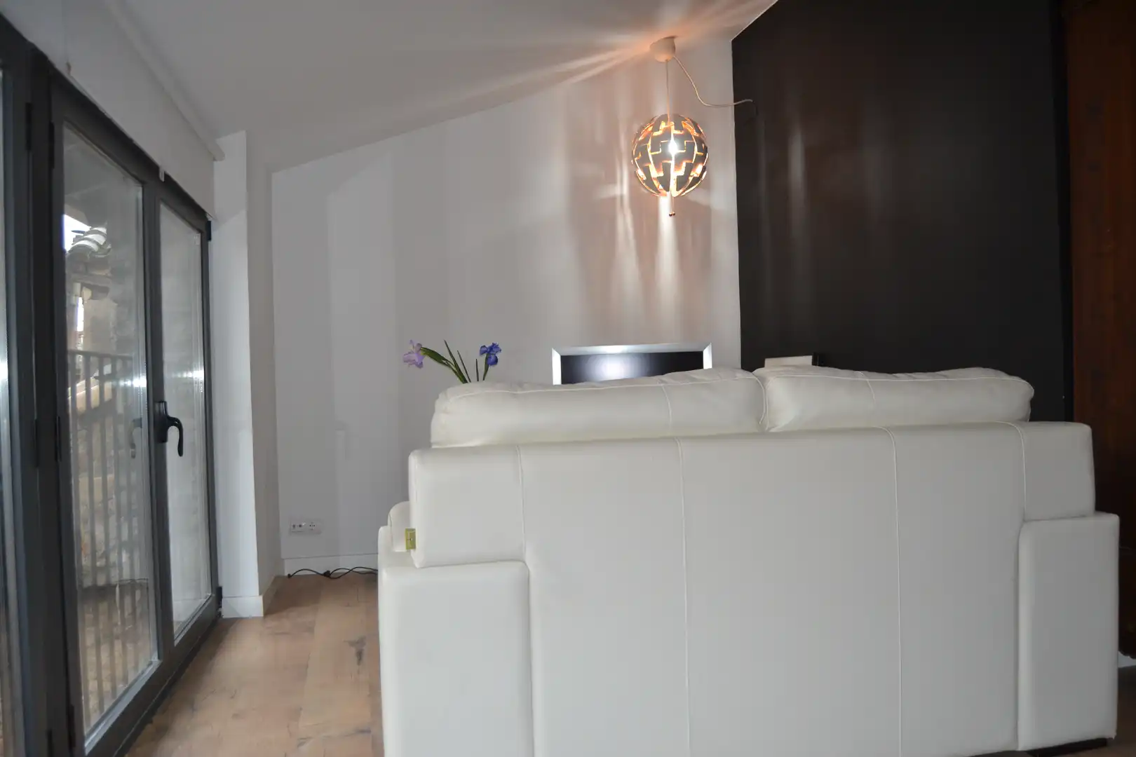 Sala d'estar de Casa o xalet en venda en Jaca amb Terrassa, Moblat i Balcó