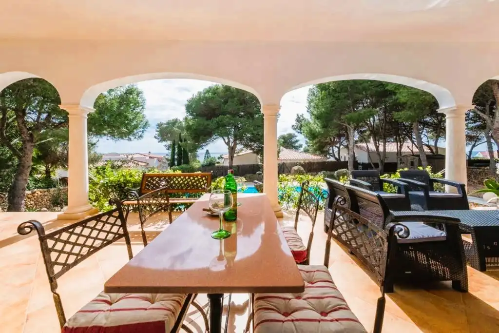 Terrassa de Casa o xalet en venda en Sant Lluís amb Aire condicionat, Calefacció i Jardí privat