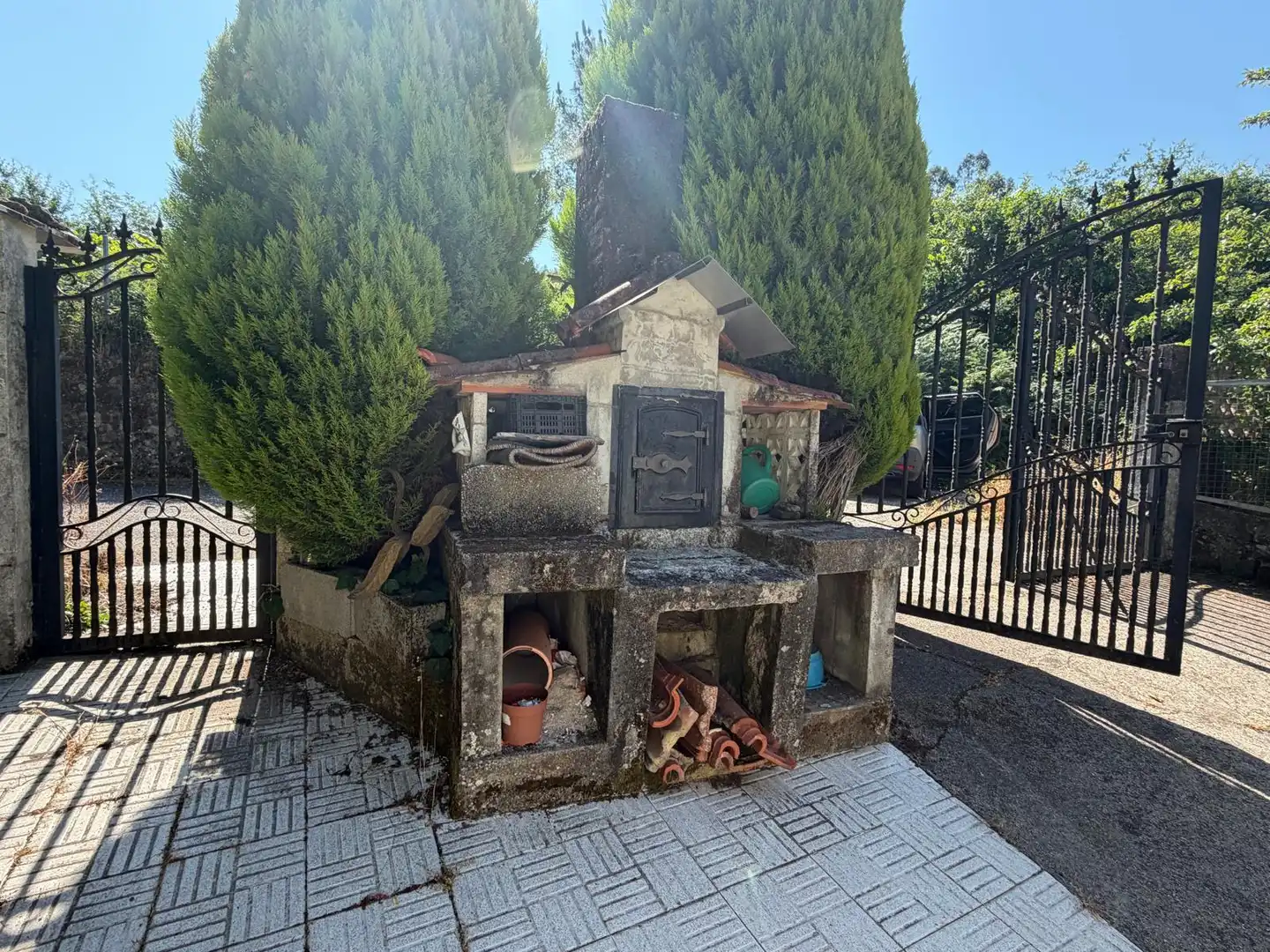 Jardí de Casa o xalet en venda en A Cañiza   amb Calefacció, Jardí privat i Terrassa
