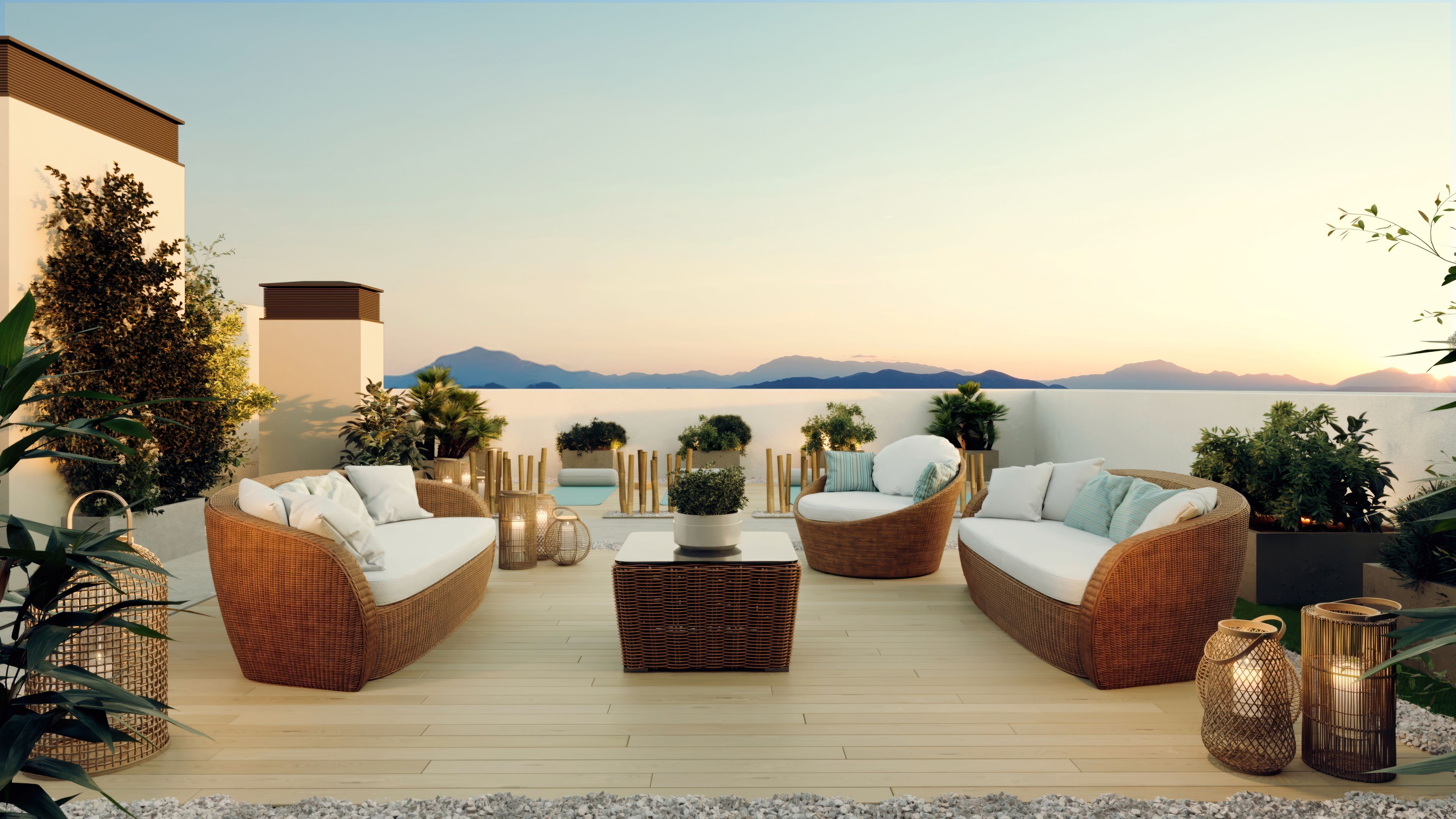 Terrace of Flat for sale in Málaga Capital  with Air Conditioner, Private garden and Terrace