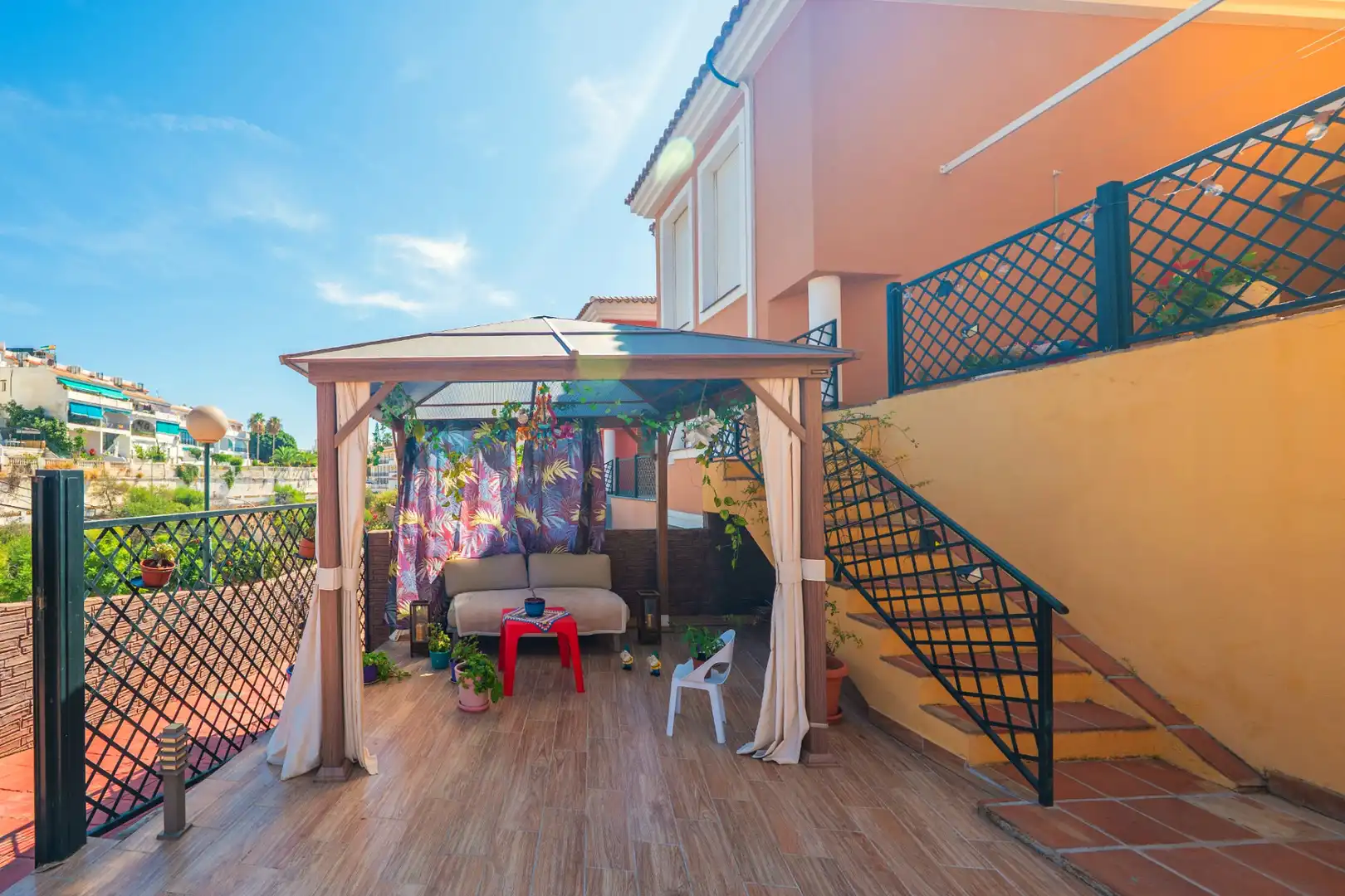 Casa bifamiliare con piscina in vendita a La Capellanía - El Higuerón, imagen 5