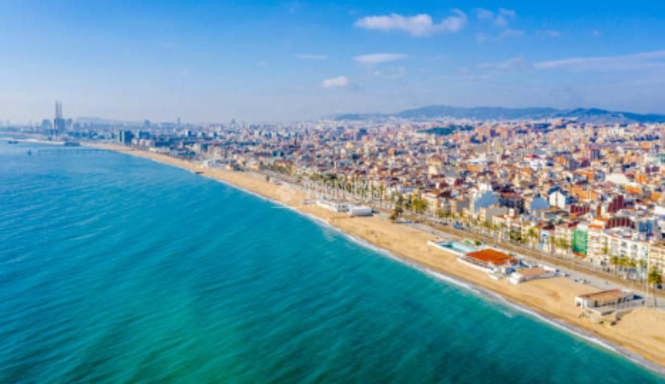 Exterior view of Flat for sale in Badalona