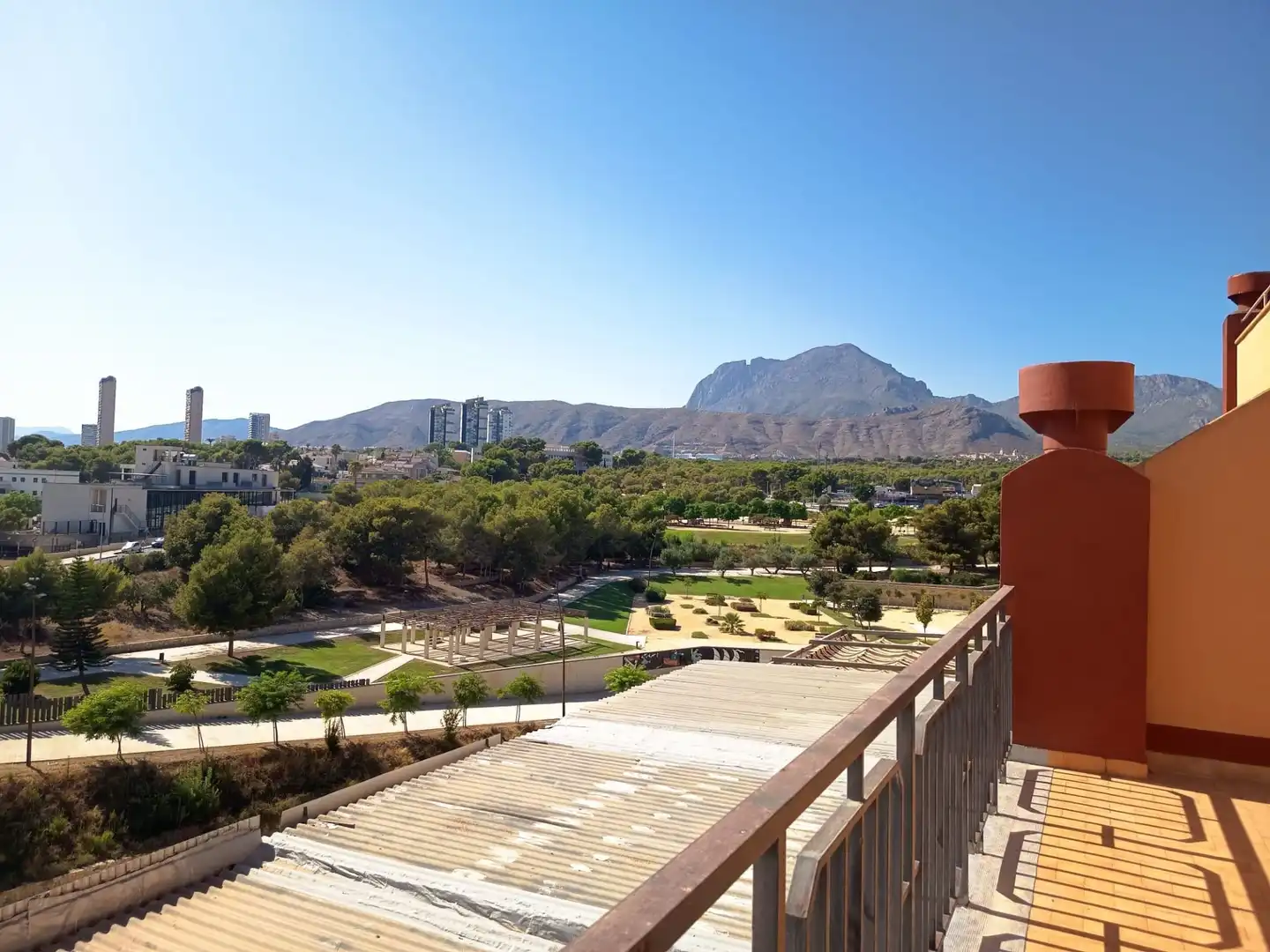 Exterior view of Attic for sale in Benidorm  with Terrace and Furnished