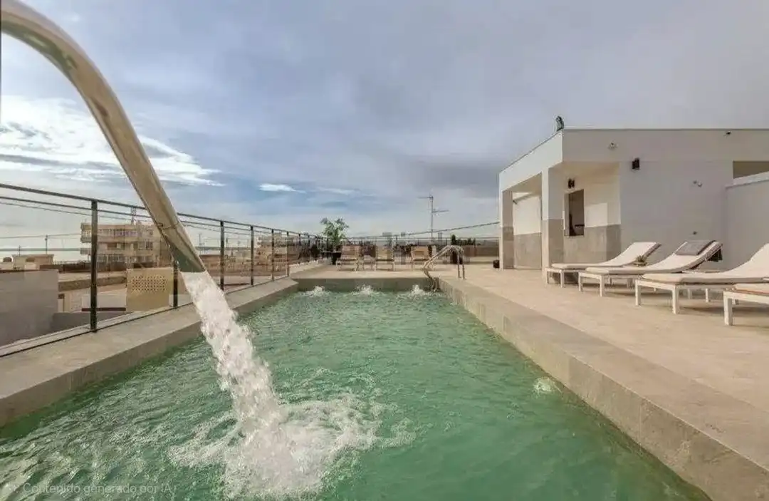 Piscina de Edifici en venda en Santa Pola amb Alarma