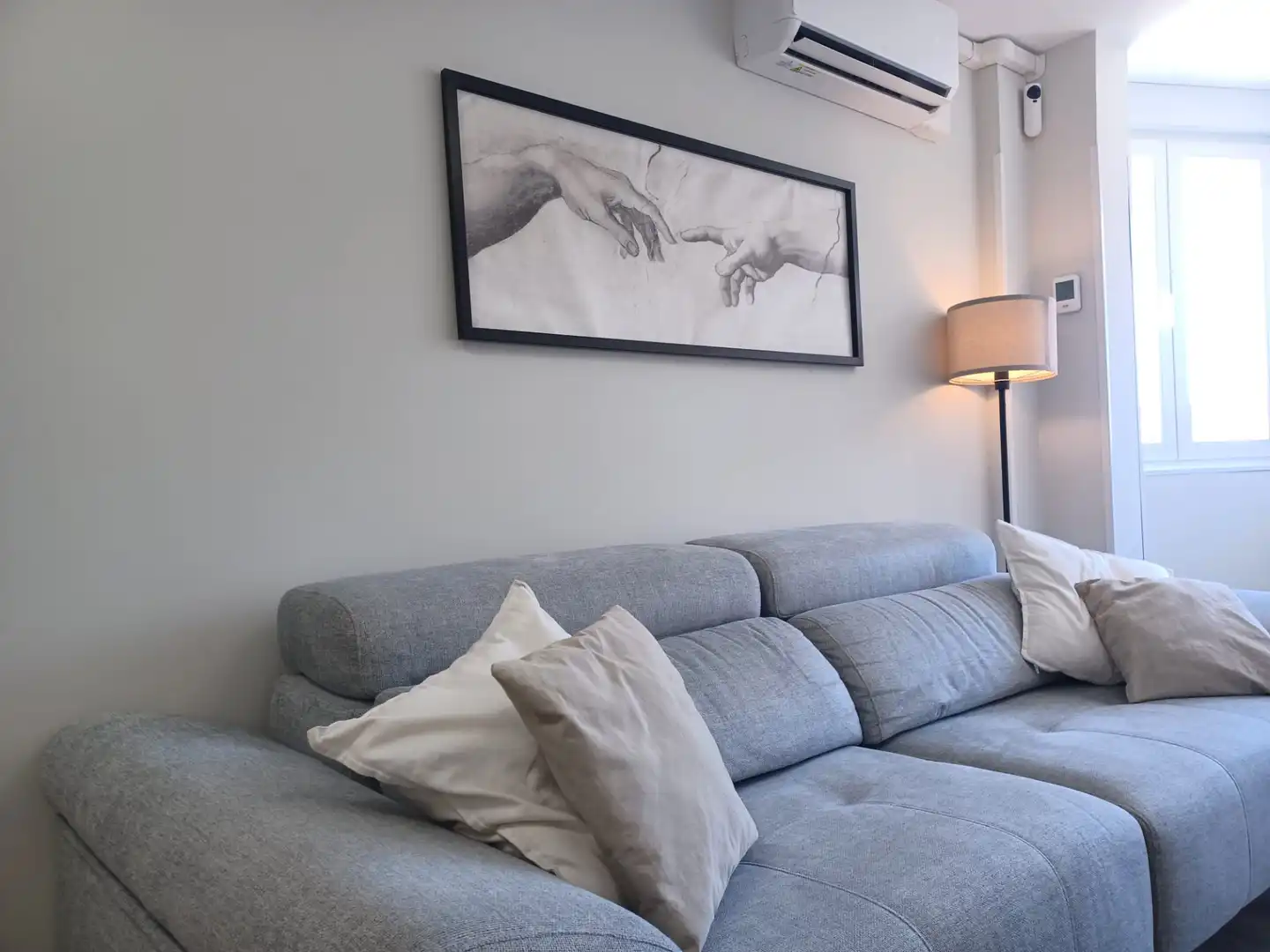 Wohnzimmer von Wohnung zum Verkauf in Madrid mit Klimaanlage, Heizung und Möbliert