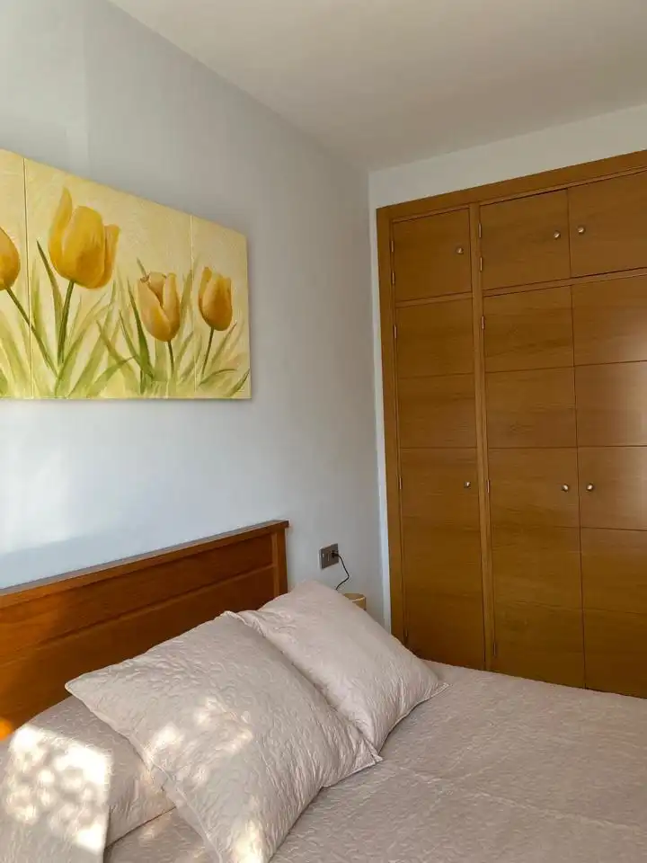Bedroom of Flat for rent in Dos Hermanas  with Air Conditioner and Furnished