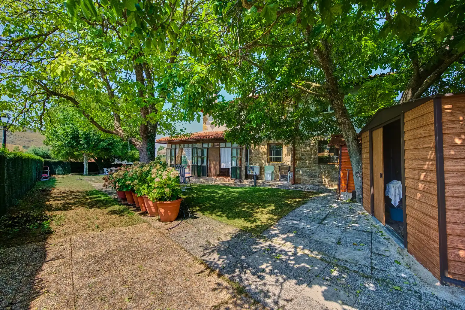 Garten von Haus oder Chalet zum Verkauf in Aranguren mit Klimaanlage, Heizung und Privatgarten