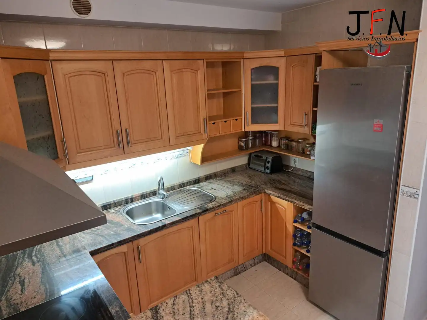 Cocina de Casa adosada en venta en Puerto del Rosario con Terraza, Trastero y Amueblado