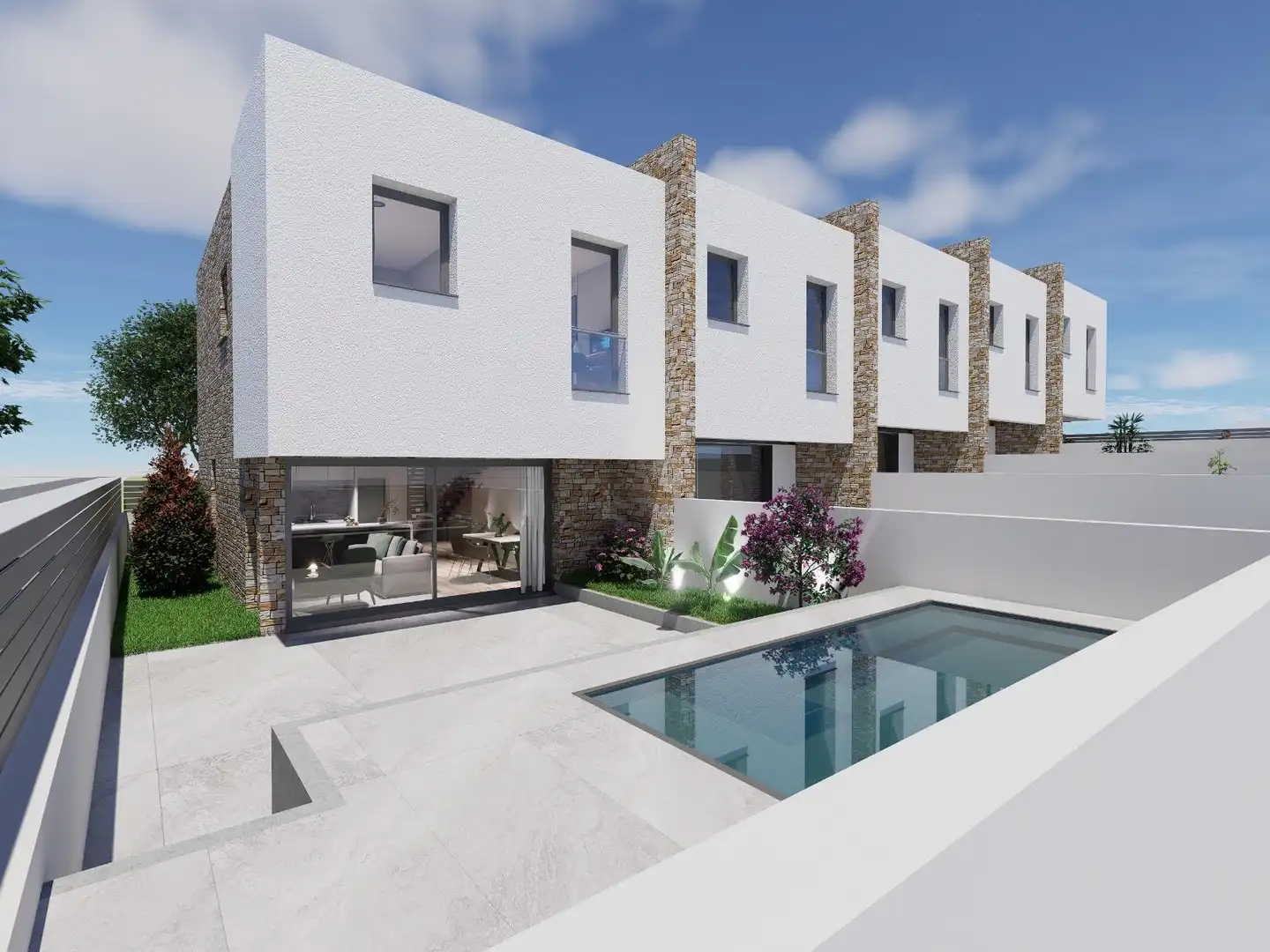 Maison mitoyenne avec terrasse à vendre à Castell de Ferro