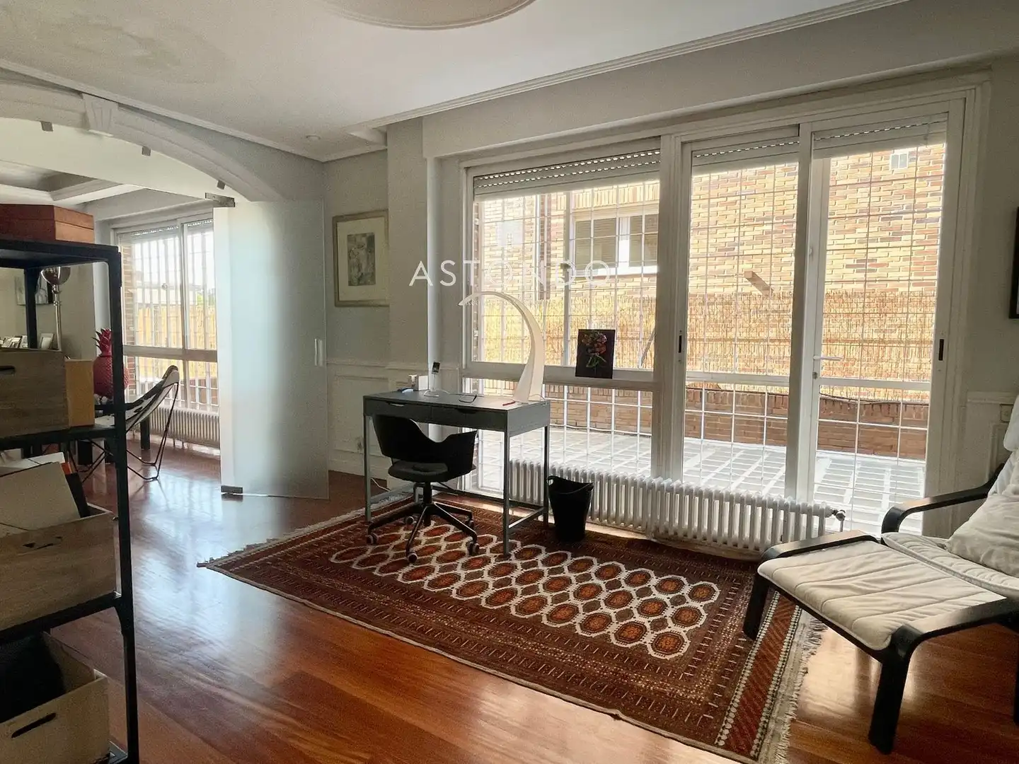 Living room of Houses for rent in Madrid  with Air Conditioner, Heating and Terrace