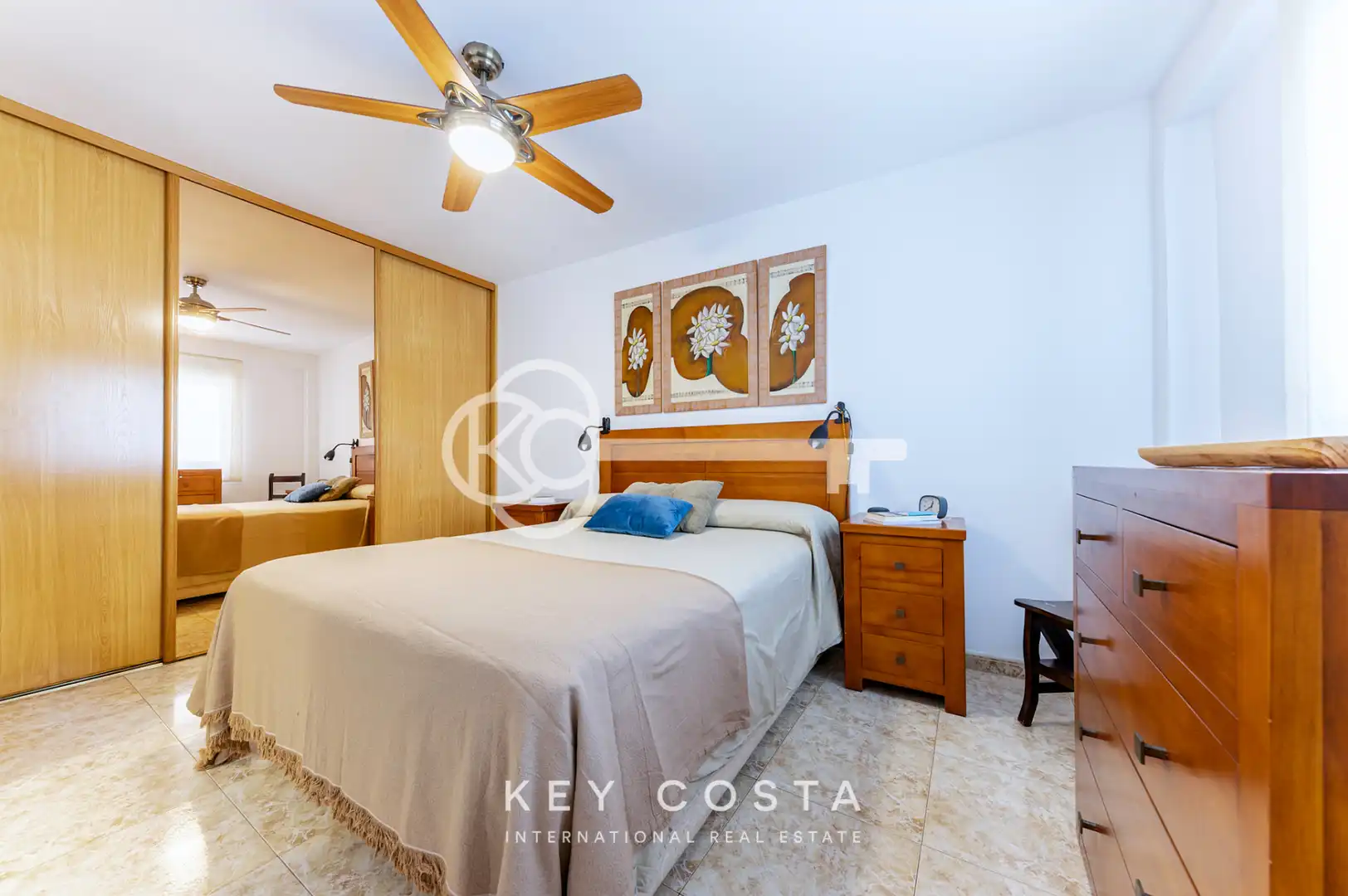 Schlafzimmer von Wohnung zum Verkauf in Alicante / Alacant mit Klimaanlage, Ofen und Waschmaschine