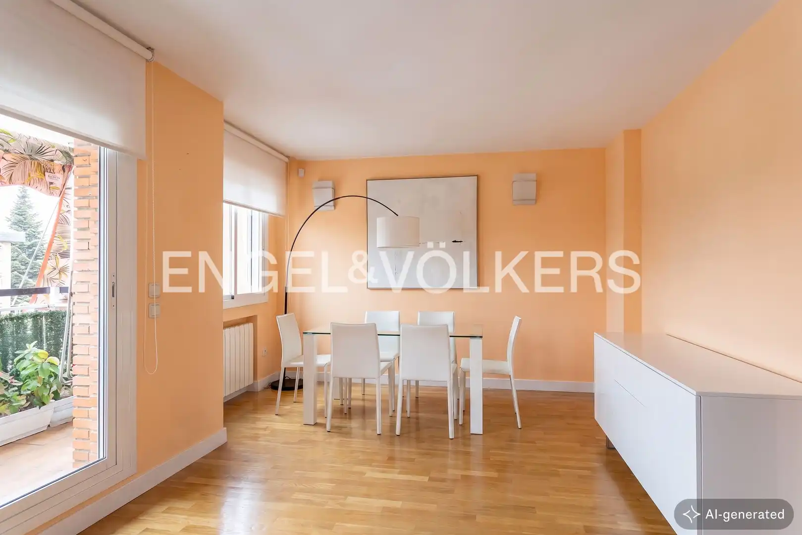 Dining room of Flat for sale in Madrid  with Air Conditioner, Heating and Terrace