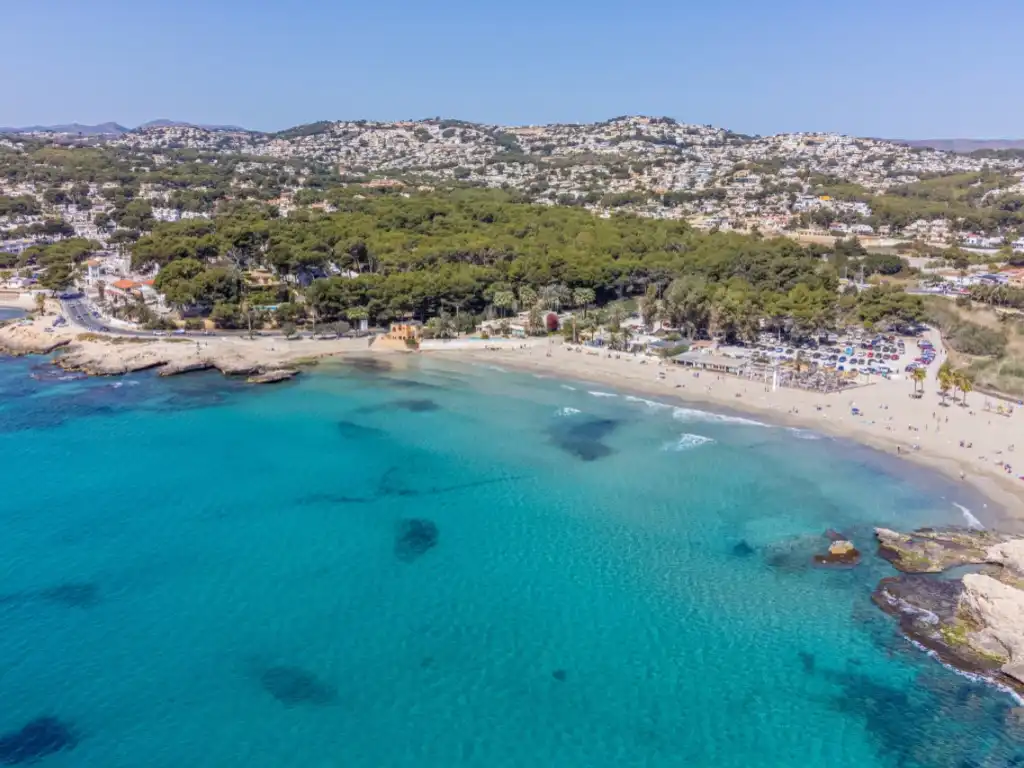 Exterior view of Houses for sale in Moraira  with Air Conditioner, Swimming Pool and Oven