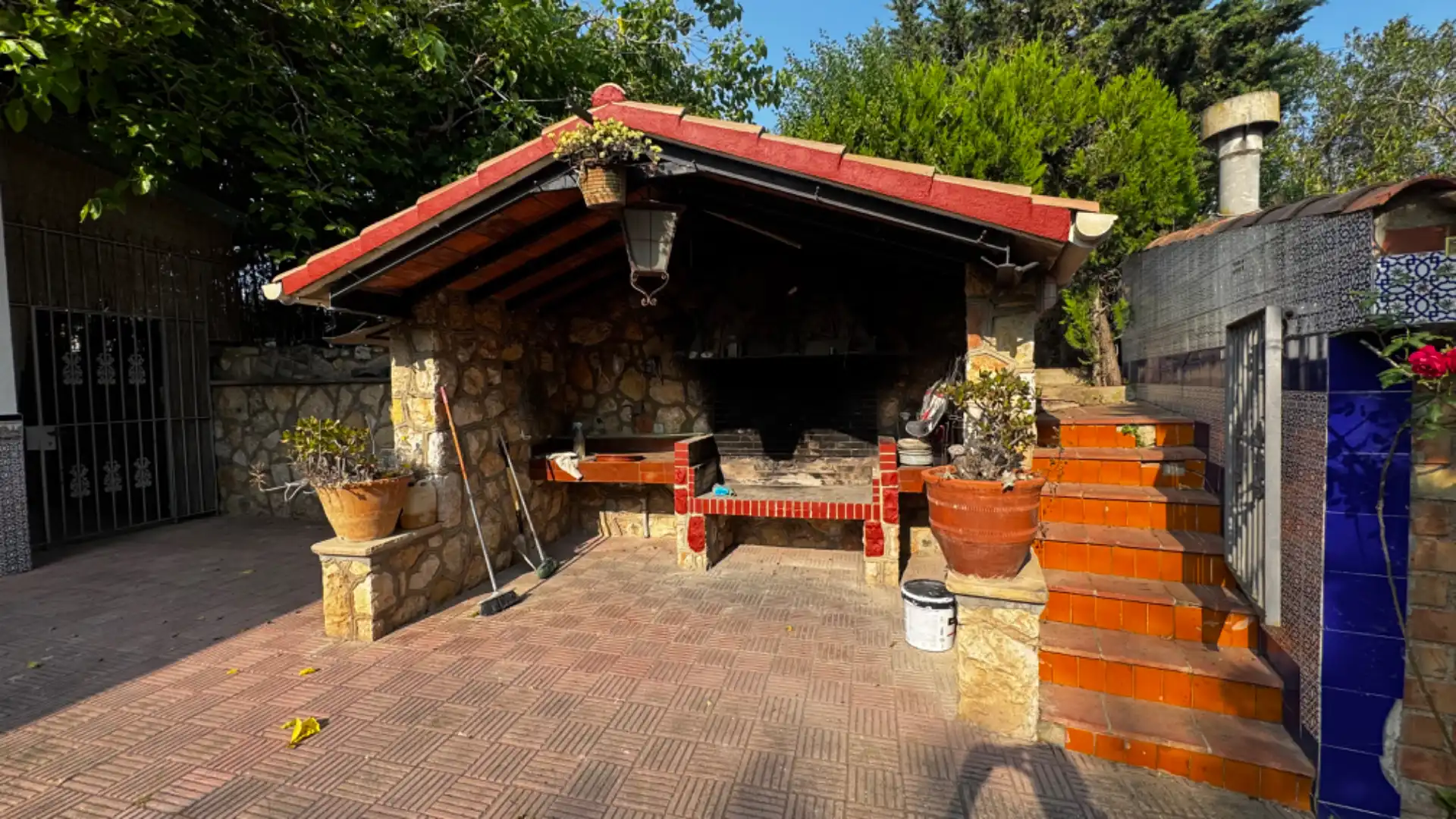 Terrassa de Casa o xalet en venda en El Catllar  amb Calefacció, Jardí privat i Terrassa