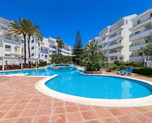 Swimming pool of Duplex for sale in Marbella  with Air Conditioner, Swimming Pool and Furnished