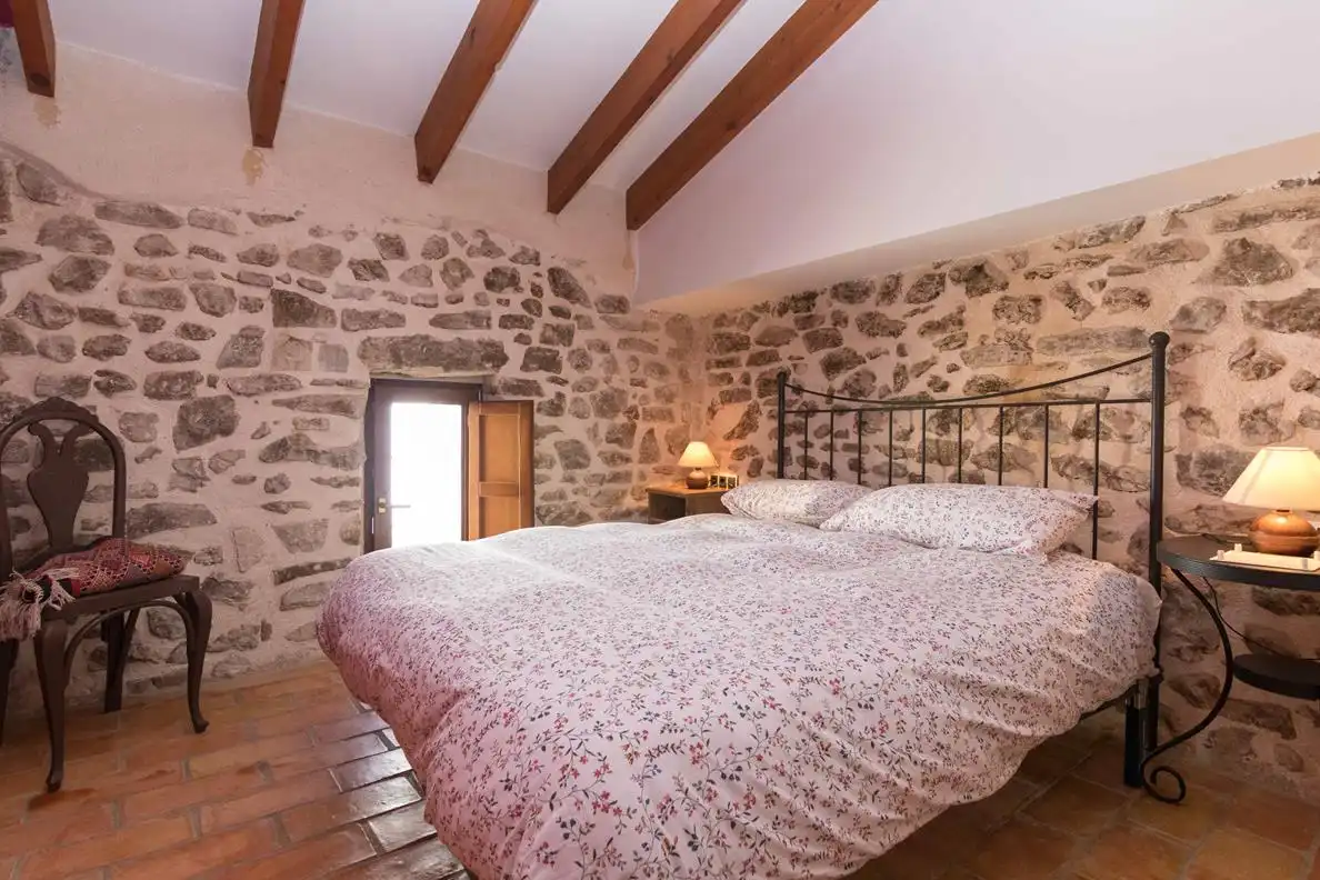 Habitación de Finca rústica en venta en La Vall de Laguar con Calefacción, Terraza y Trastero