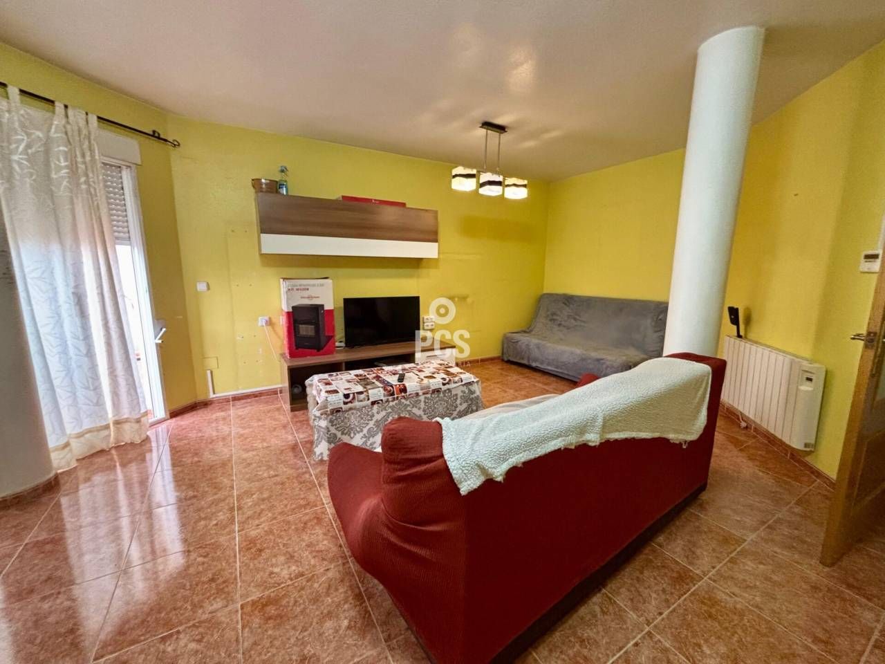 Living room of Flat for sale in Totana  with Heating, Storage room and Furnished