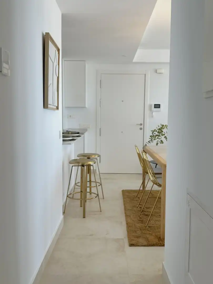 Cocina de Apartamento en venta en Águilas con Aire acondicionado, Terraza y Trastero