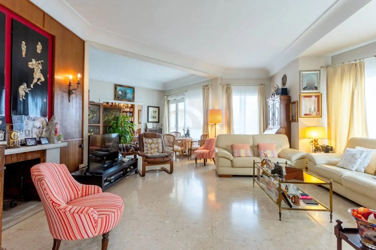 Wohnzimmer von Wohnung zum Verkauf in Valencia mit Klimaanlage, Terrasse und Abstellraum