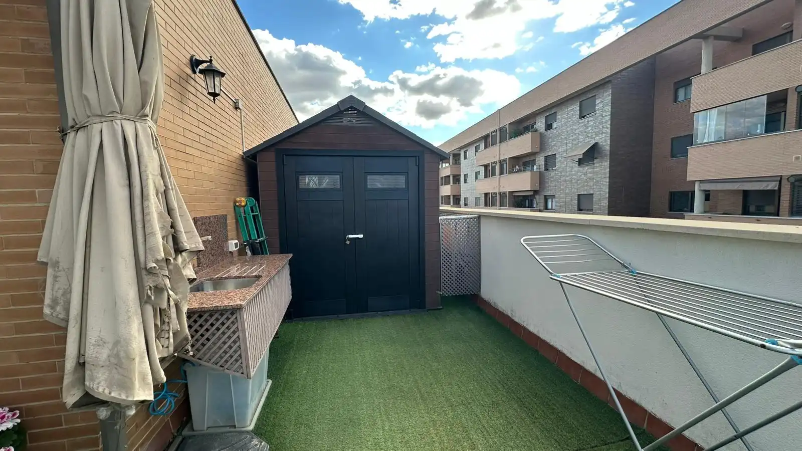 Terrasse von Dachboden zum Verkauf in Mairena del Aljarafe mit Klimaanlage, Heizung und Terrasse