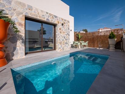 Swimming pool of House or chalet for sale in Orihuela  with Air Conditioner, Private garden and Terrace