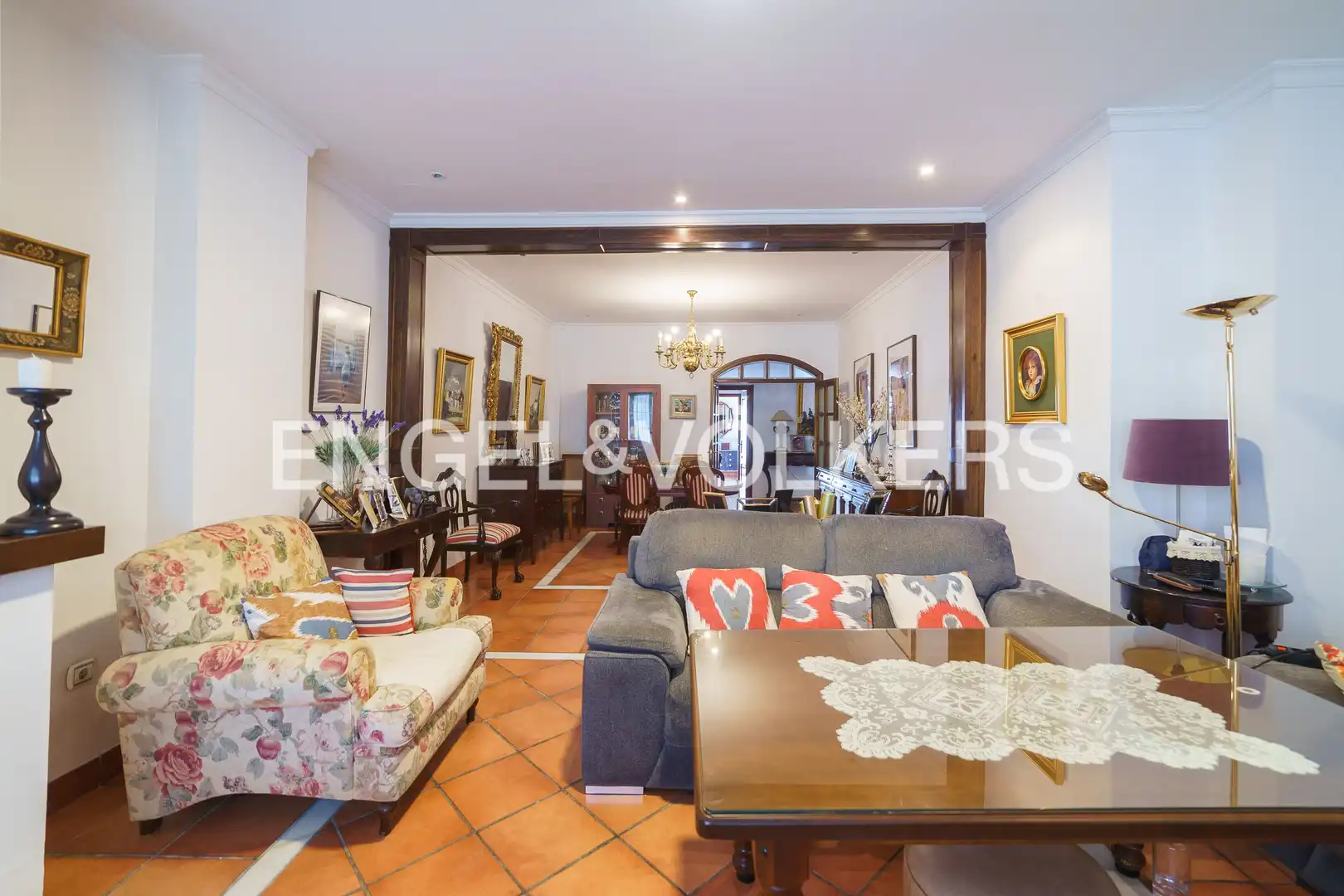 Sala d'estar de Casa o xalet en venda en Bornos amb Aire condicionat, Calefacció i Jardí privat