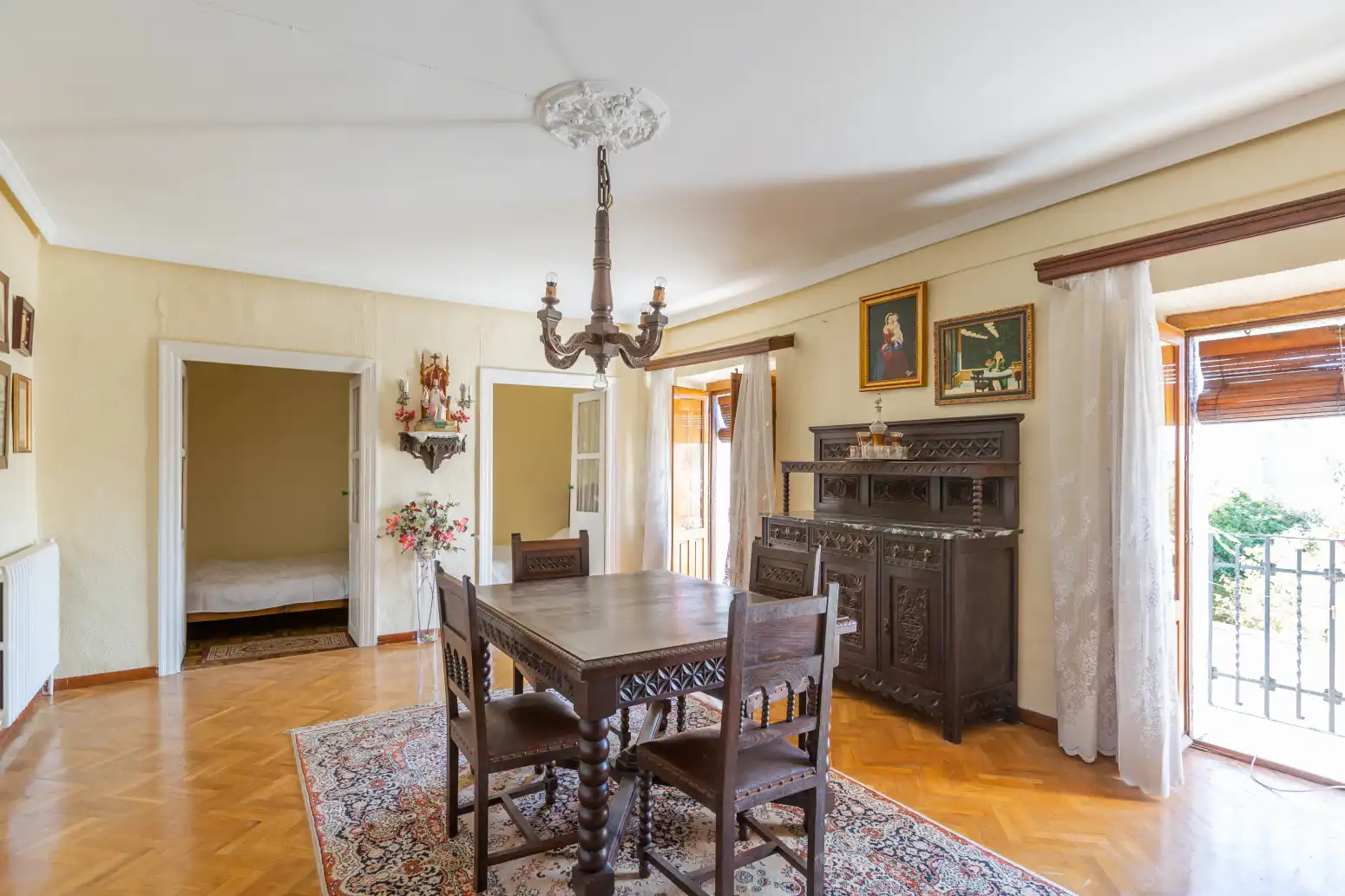 Comedor de Casa o chalet en venta en Galar con Calefacción, Jardín privado y Parquet