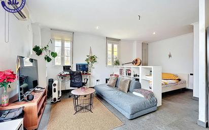 Sala d'estar de Àtic en venda en  Valencia Capital amb Aire condicionat, Calefacció i Terrassa
