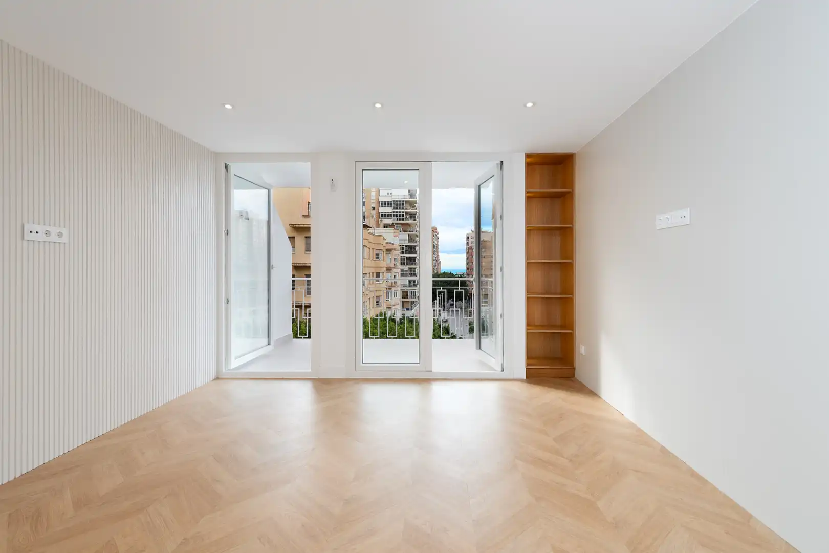 Living room of Flat for sale in Málaga Capital  with Terrace