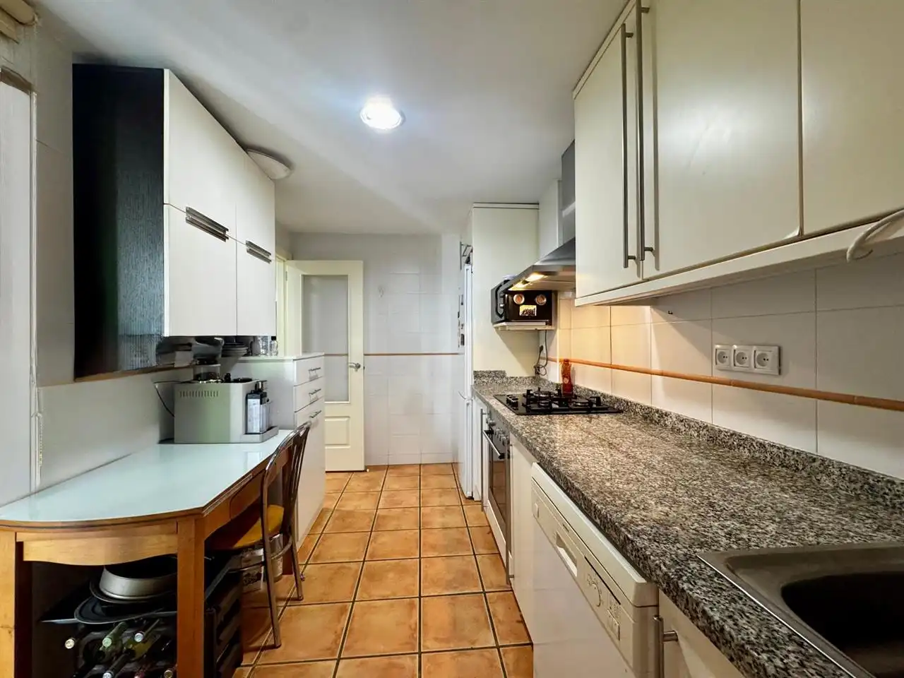 Kitchen of Houses for sale in Finestrat  with Air Conditioner, Private garden and Swimming Pool