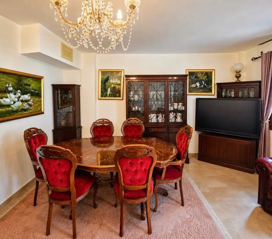 Esszimmer von Wohnung zum Verkauf in Manilva mit Terrasse, Möbliert und Ofen