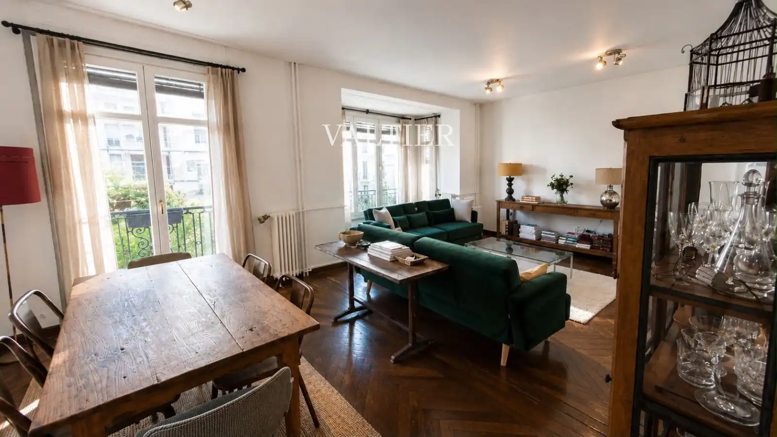 Wohnzimmer von Wohnung zur Miete in Madrid mit Klimaanlage, Heizung und Terrasse