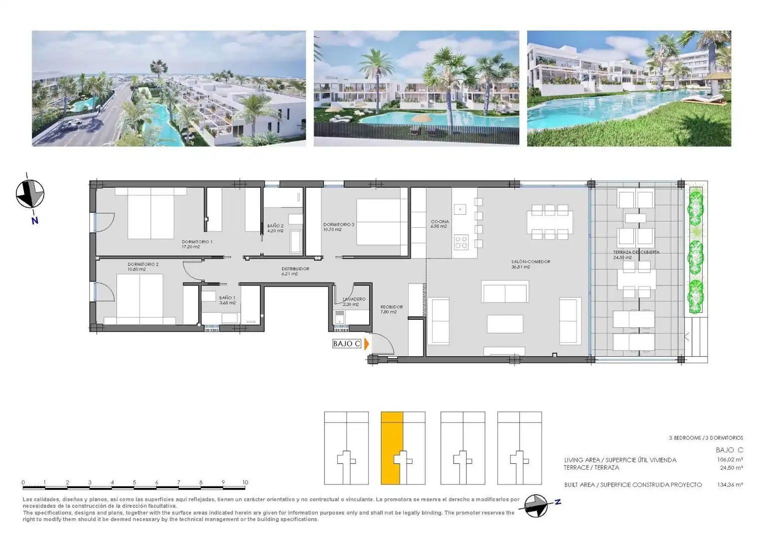 Bungalow zum Verkauf in Mar Menor de Cartagena – Cabo de Palos, imagen 5
