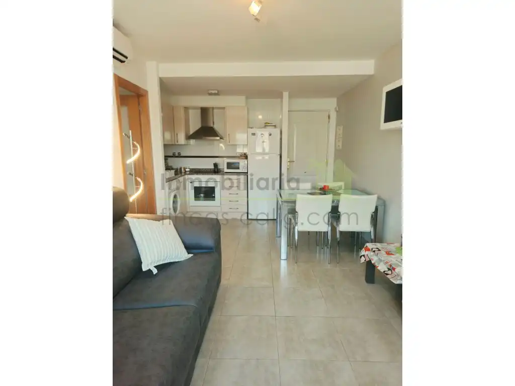 Sala de estar de Ático en venta en Càlig con Aire acondicionado y Terraza