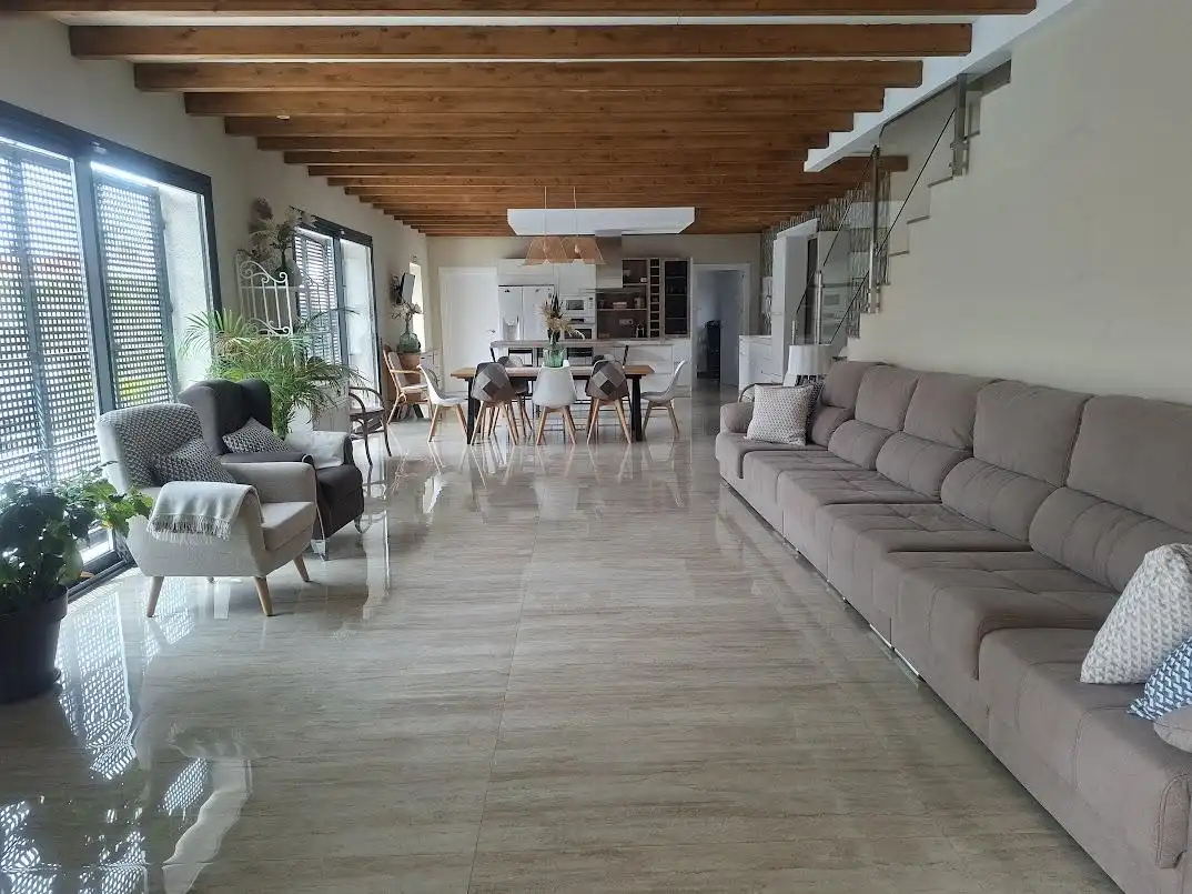 Living room of Houses for sale in Hontecillas  with Air Conditioner, Private garden and Terrace