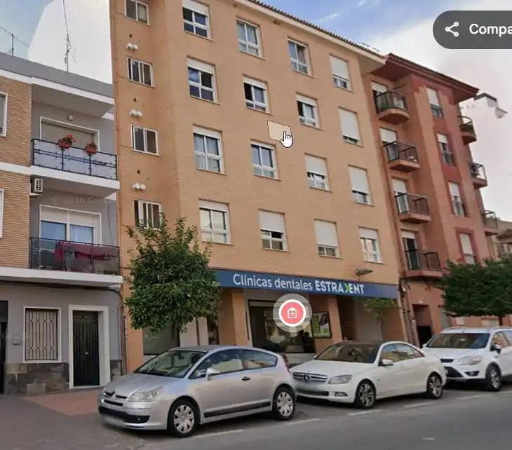 Vista exterior de Apartament en venda en Murcia amb Balcó