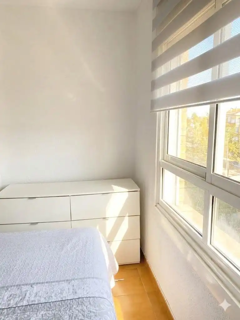 Bedroom of Flat for sale in Málaga  with Terrace, Furnished and Balcony