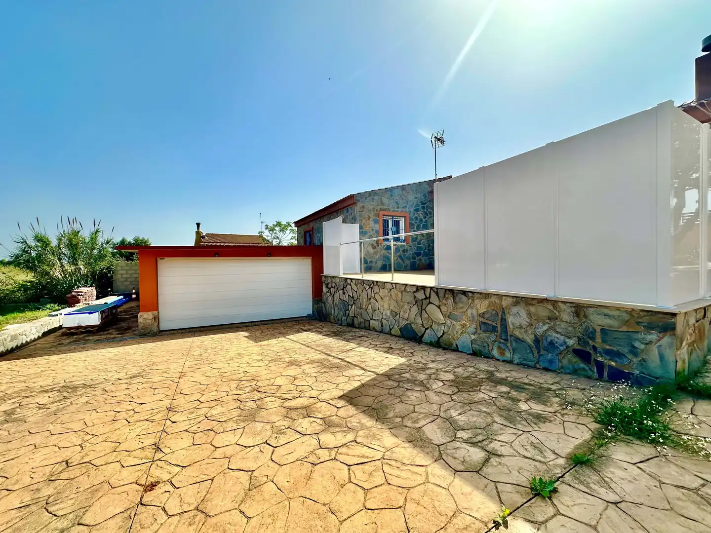 Vista exterior de Casa o chalet en venta en Villablanca con Aire acondicionado y Terraza