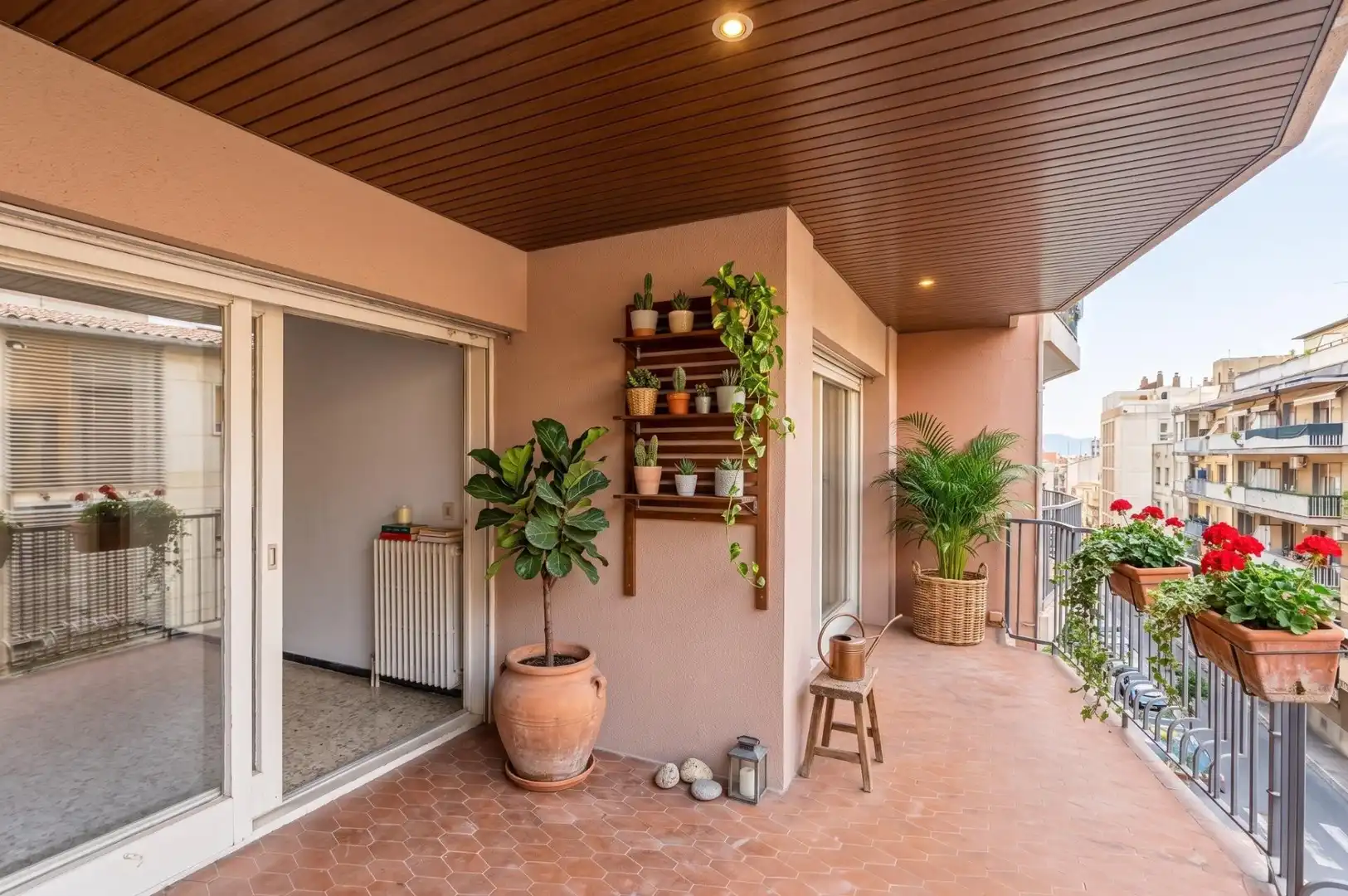 Balcony of Flat for sale in Figueres